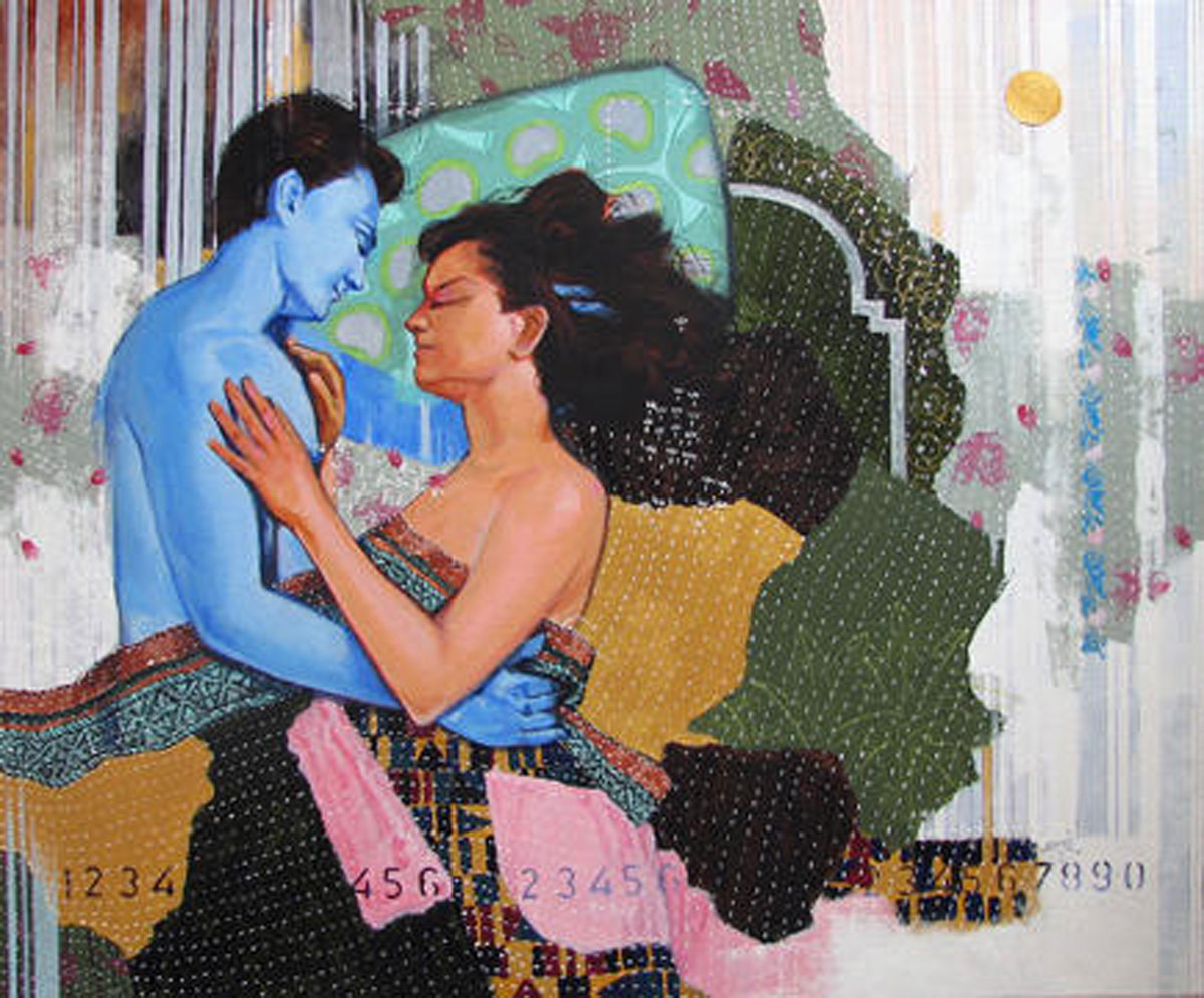 Warm Love With Warm Quilt by Ramchandra Kharatmal